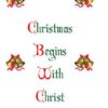 Christmas Begins With Christ